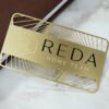 Elevate Your Brand with Custom Brass Metal Business Cards