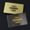 Elevate Your Brand with Custom Brass Metal Business Cards