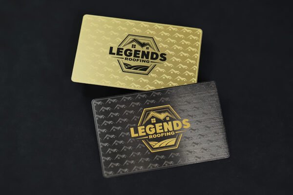 Elevate Your Brand with Custom Brass Metal Business Cards