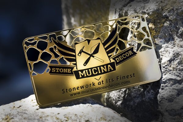 Elevate Your Brand with Custom Brass Metal Business Cards